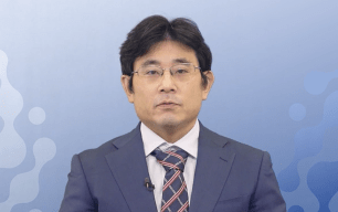 左主幹部に多量プラークの中等度狭窄を認める症例